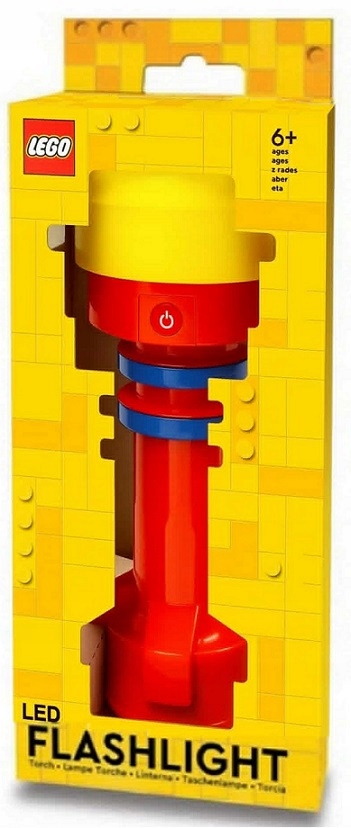 Lego Classic Lampka Latarka Led Do Ręki FL4 Czerwony