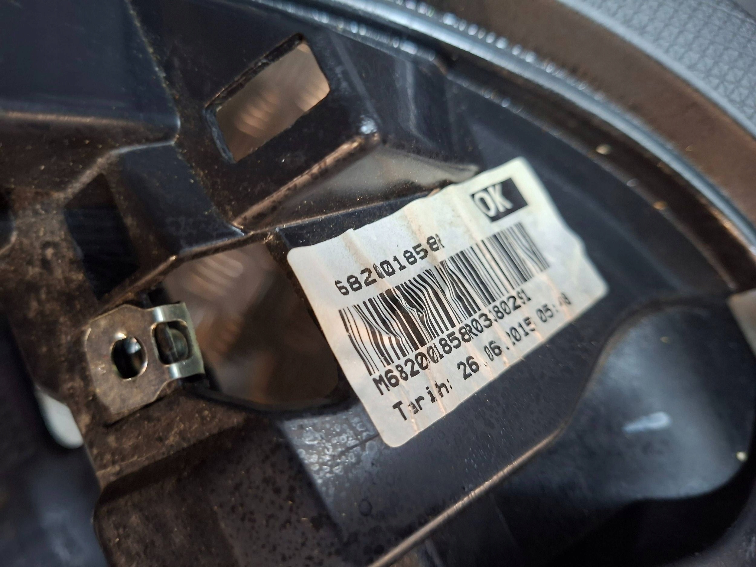 dashboard console 682001858R RENAULT CLIO IV 2012