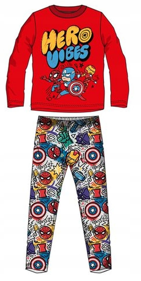 

Piżama chłopcy Avengers Marvel czerw 4 Lata 104cm