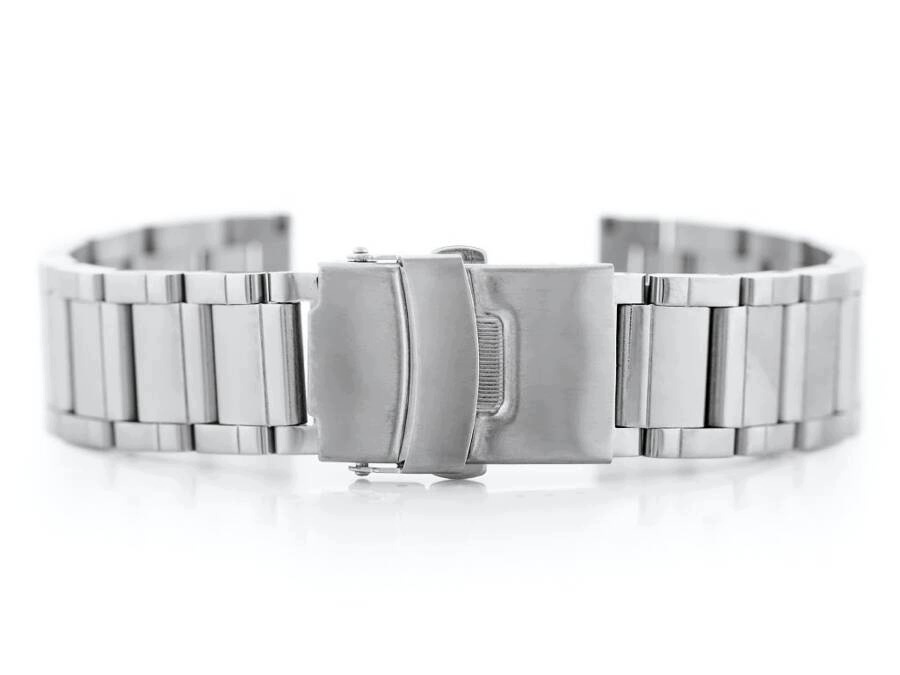 Pacific Náramek Solid 24 mm Stříbrný Pánský pro hodinky