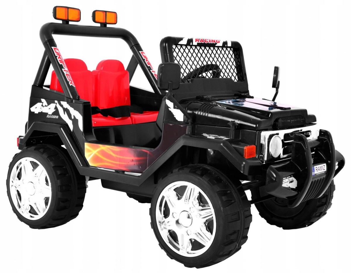duży Samochód Dla Dzieci elektryczny Jeep Raptor Drifter pilot Tablica Imię