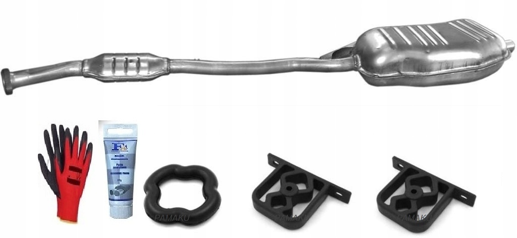 Bmw E36 318iS 1.8i-16V koncový tlumič bonus