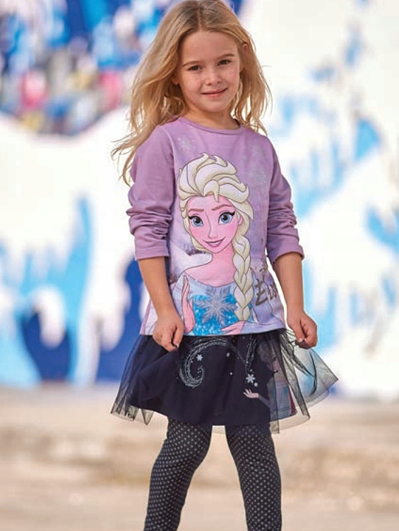 

Kraina Lodu Frozen bluzka Elsa gwiazdki Disney 128