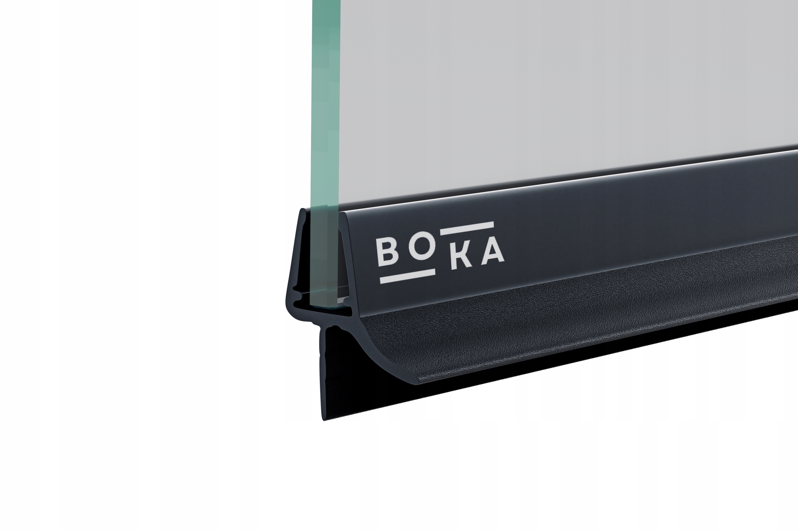 Czarna uszczelka dolna Kabiny Prysznicowej 6 - 8 mm Drzwi 100cm EAN (GTIN) 5906765851435