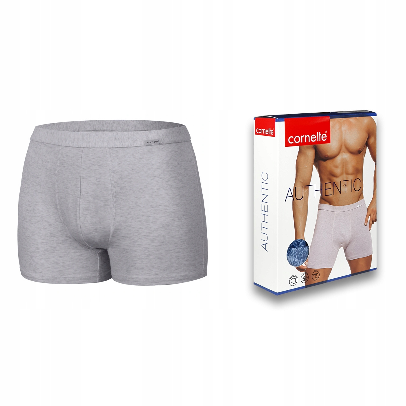 

Bokserki Cornette authentic mini Szary r. XXL