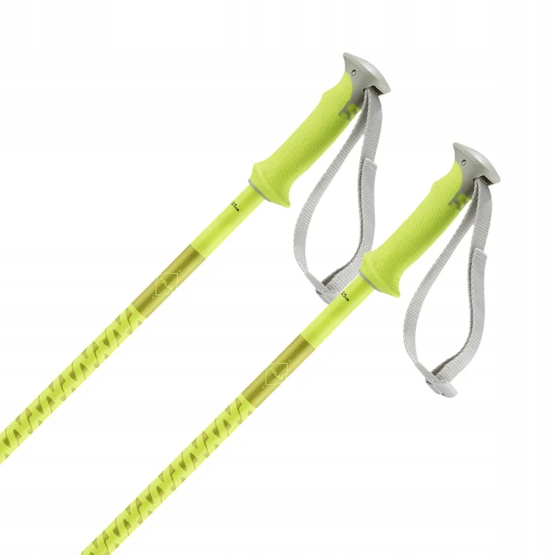 Kijki Narciarskie Salomon Polar Neon Yellow 125 cm 476310