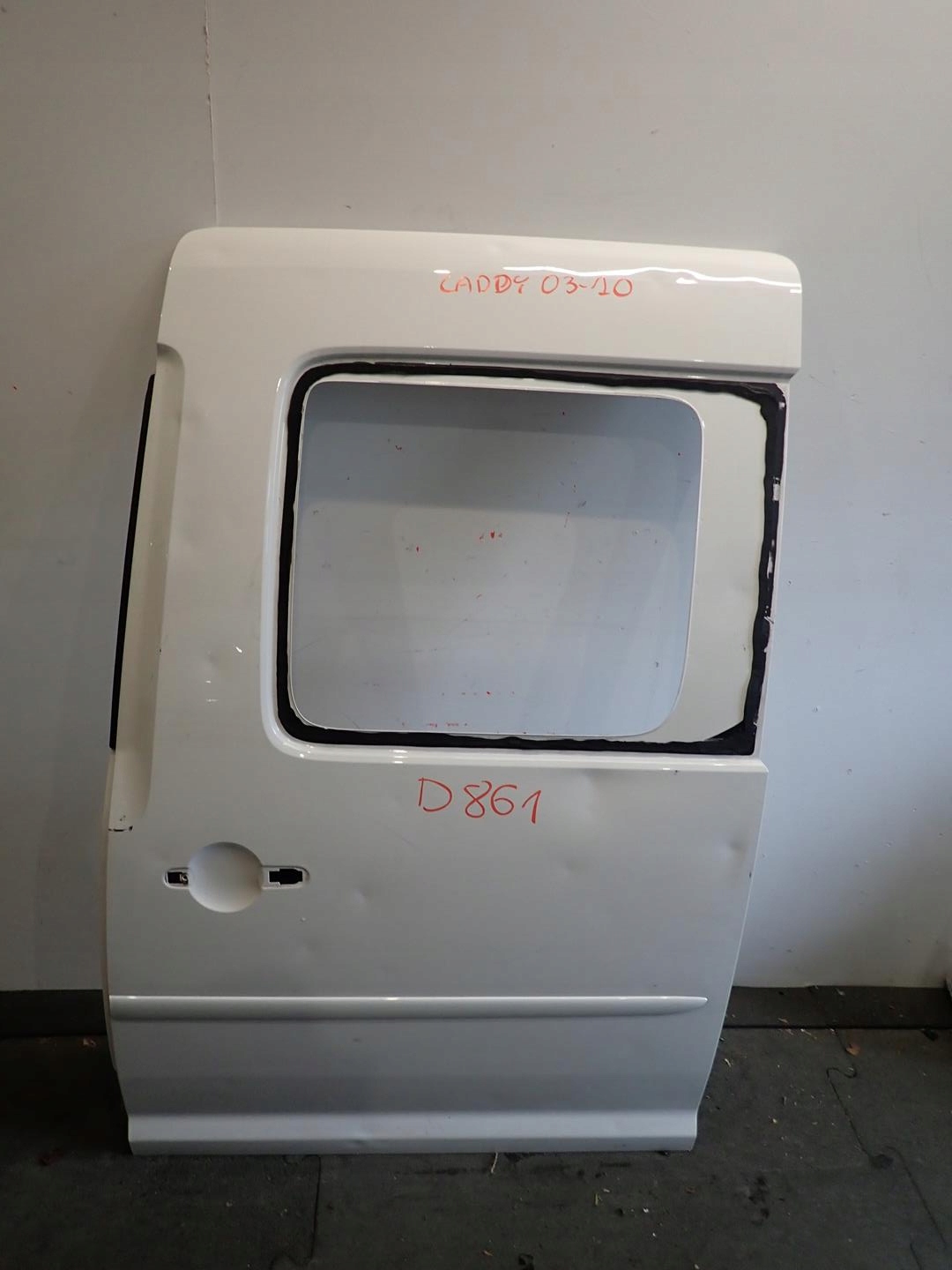 door rear part left sliding VW CADDY LONG 2003-2020 2K