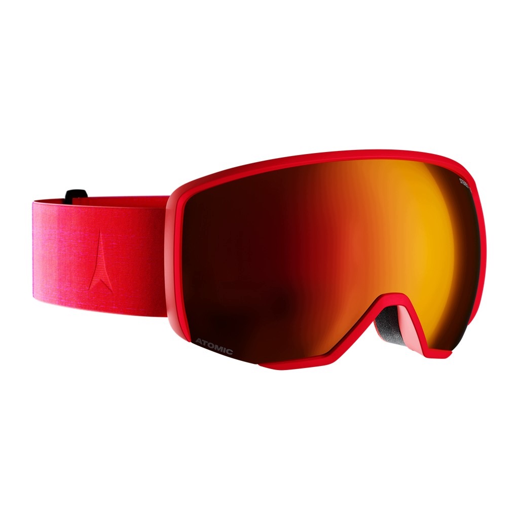 Gogle Atomic Revent L Stereo Czerwone