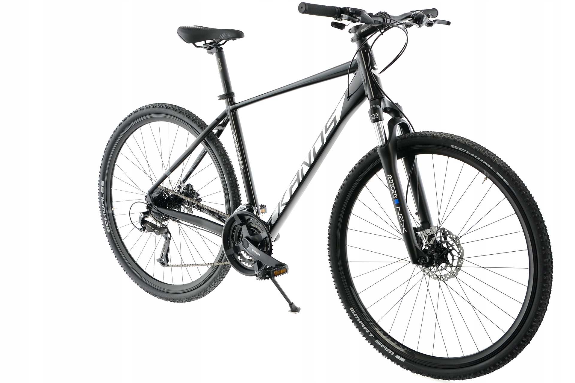 Rower crossowy 28 Kands Canavaro M21 czarno-szary połysk 2024