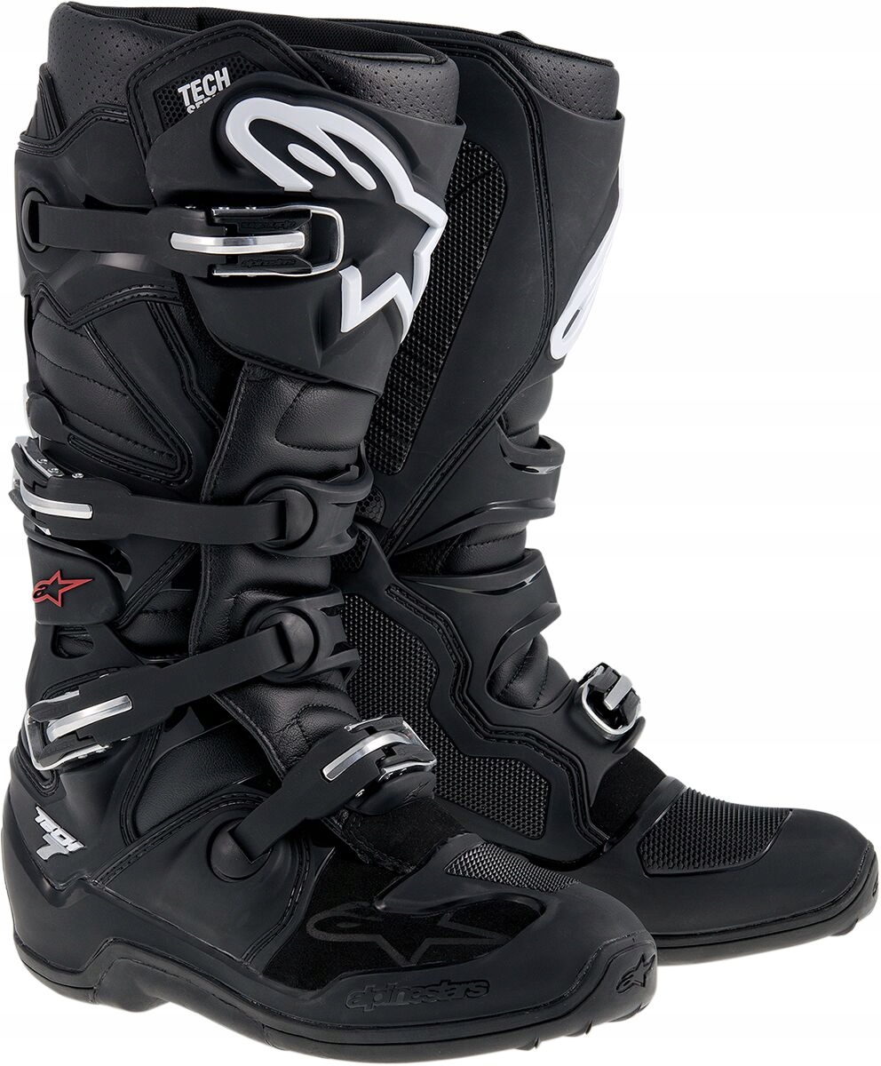 Obuv Na Crossa Quada Atv Alpinestars Tech 7 Black Čierna Veľ. 14 (49,5)