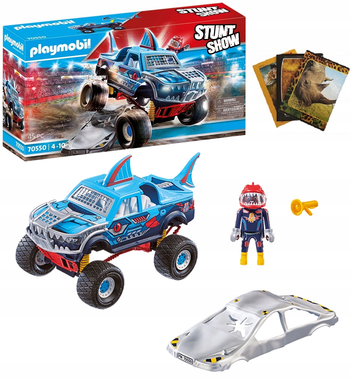

Playmobil 70550 Kaskaderski Monster Truck Rekin