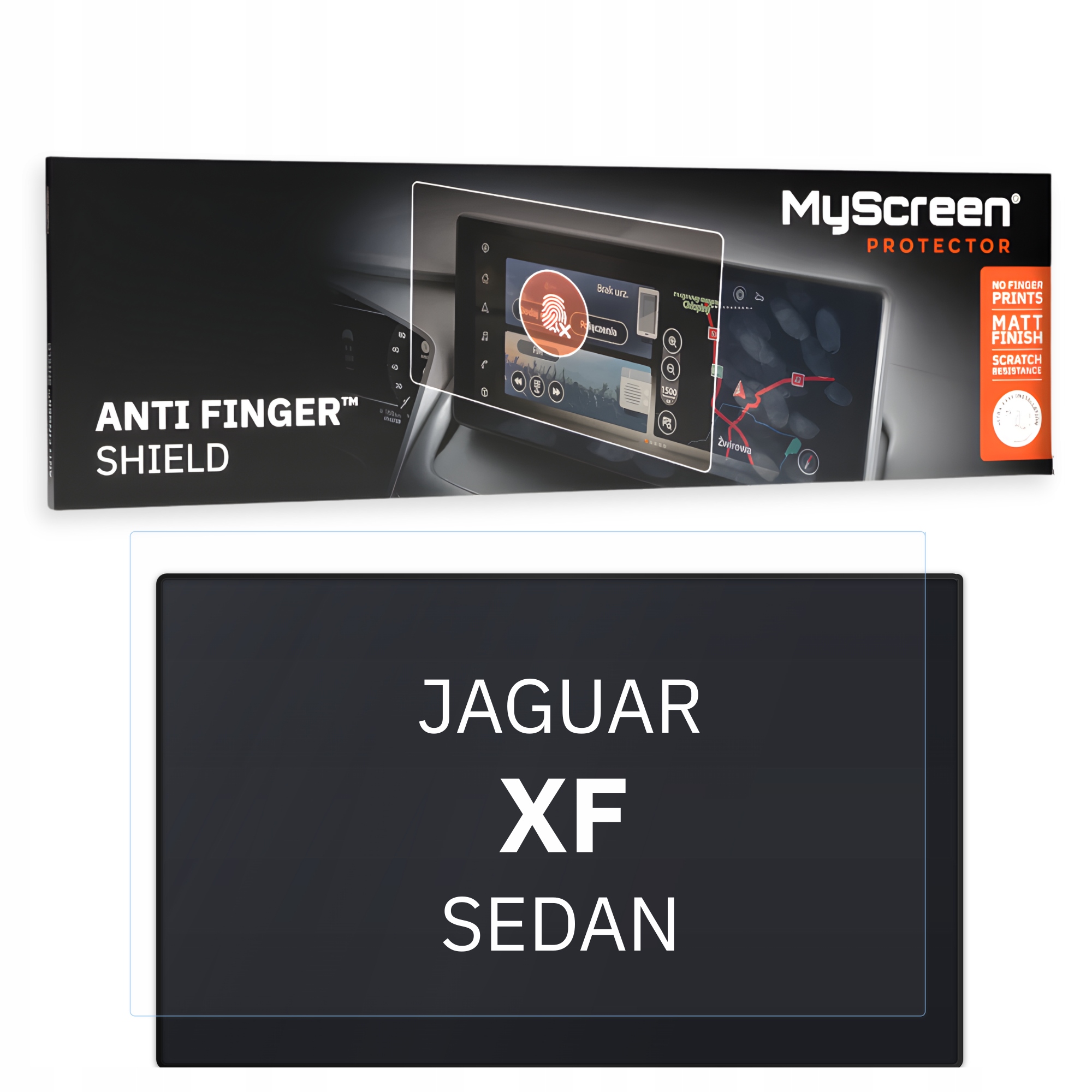 Matná fólie pro Jaguar Xf Sedan 2024 11,4" MyScreen