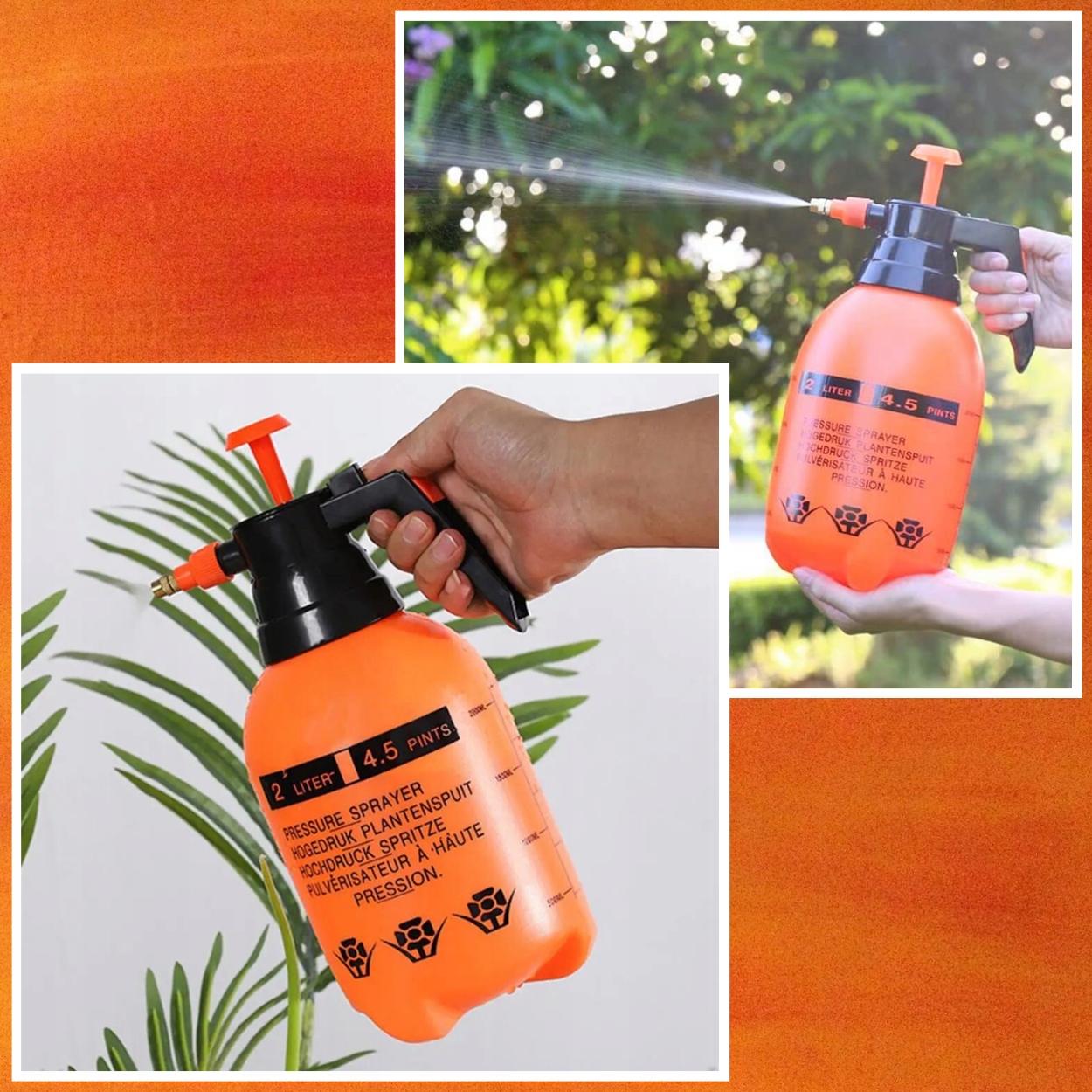 OPRYSKIWACZ CIŚNIENIOWY OPRYSKIWACZ RĘCZNY OGRODOWY DOMOWY SPRYSKIWACZ 2L Marka Sell