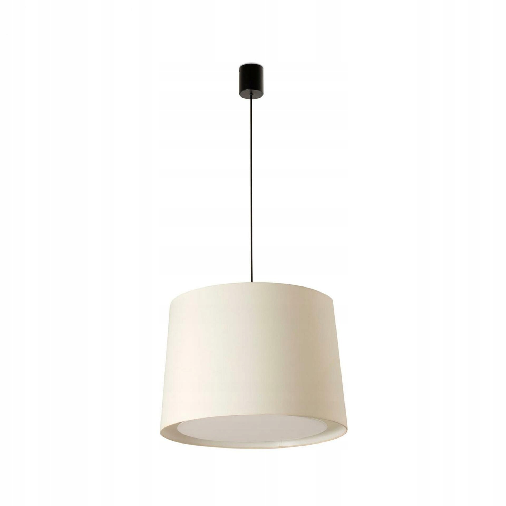 Faro Conga závesné svietidlo čierna/biela, Ø500mm, E27, designové