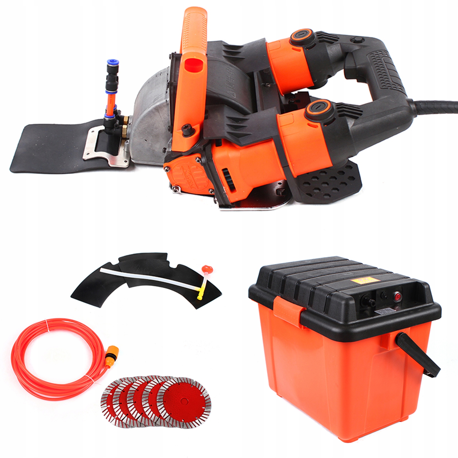 BRUZDOWNICA 5200W 140MM 5 TARCZE DIAMENTOWE Marka inna