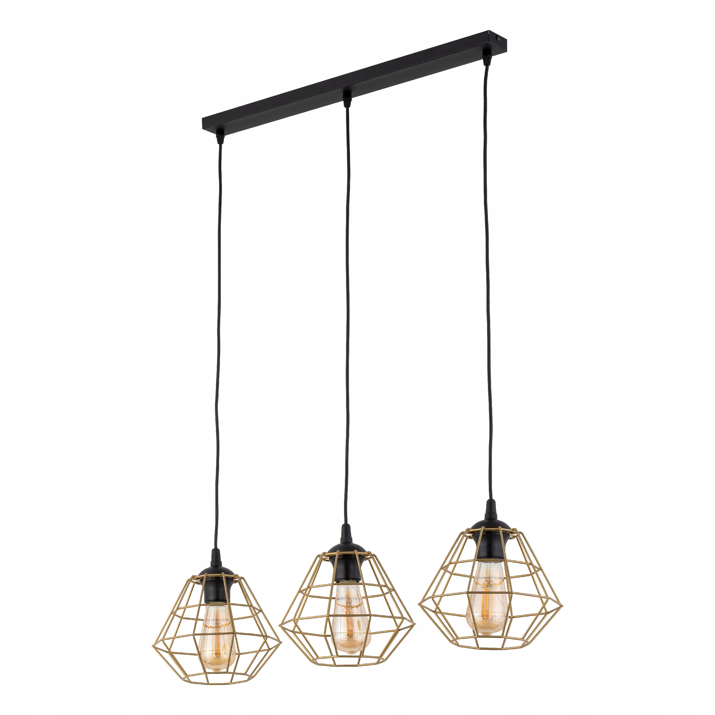 Závěsná lampa TK-Lighting Diamond 3 světelné body E27