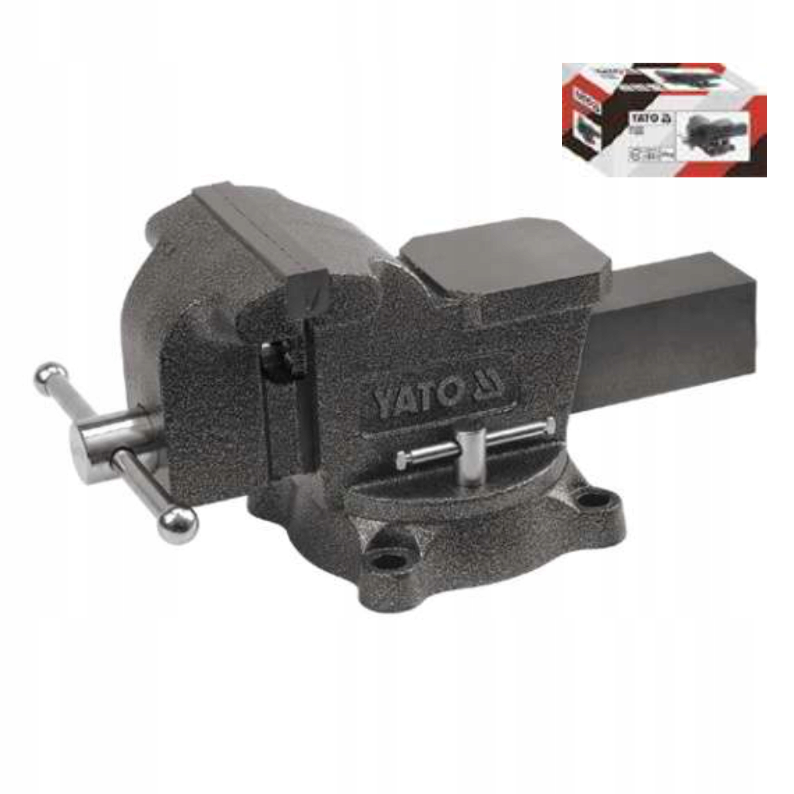 

Imadło Ślusarskie Obrotowe 125mm Żeliwne Yato
