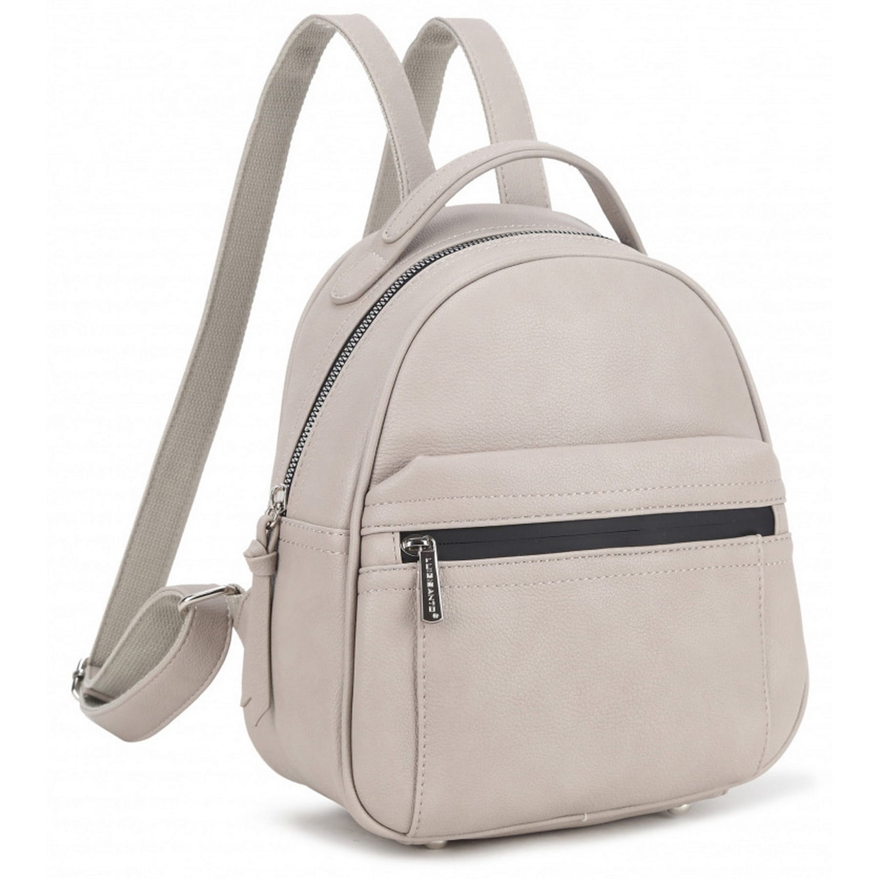 

Plecak damski eko skórzany elegancki Szary