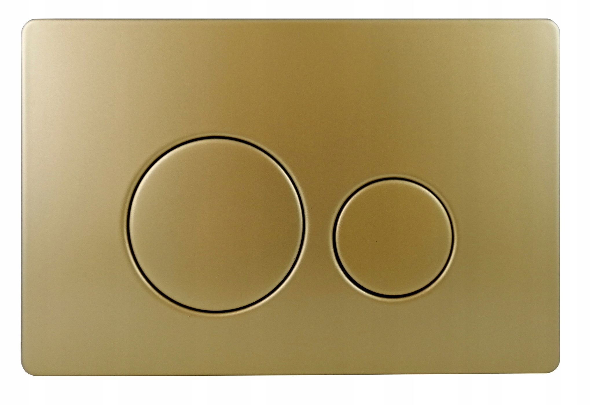 Tlačidlo na splachovanie Wc zlatej ocele pre stojan Geberit Duofix Delta UP100