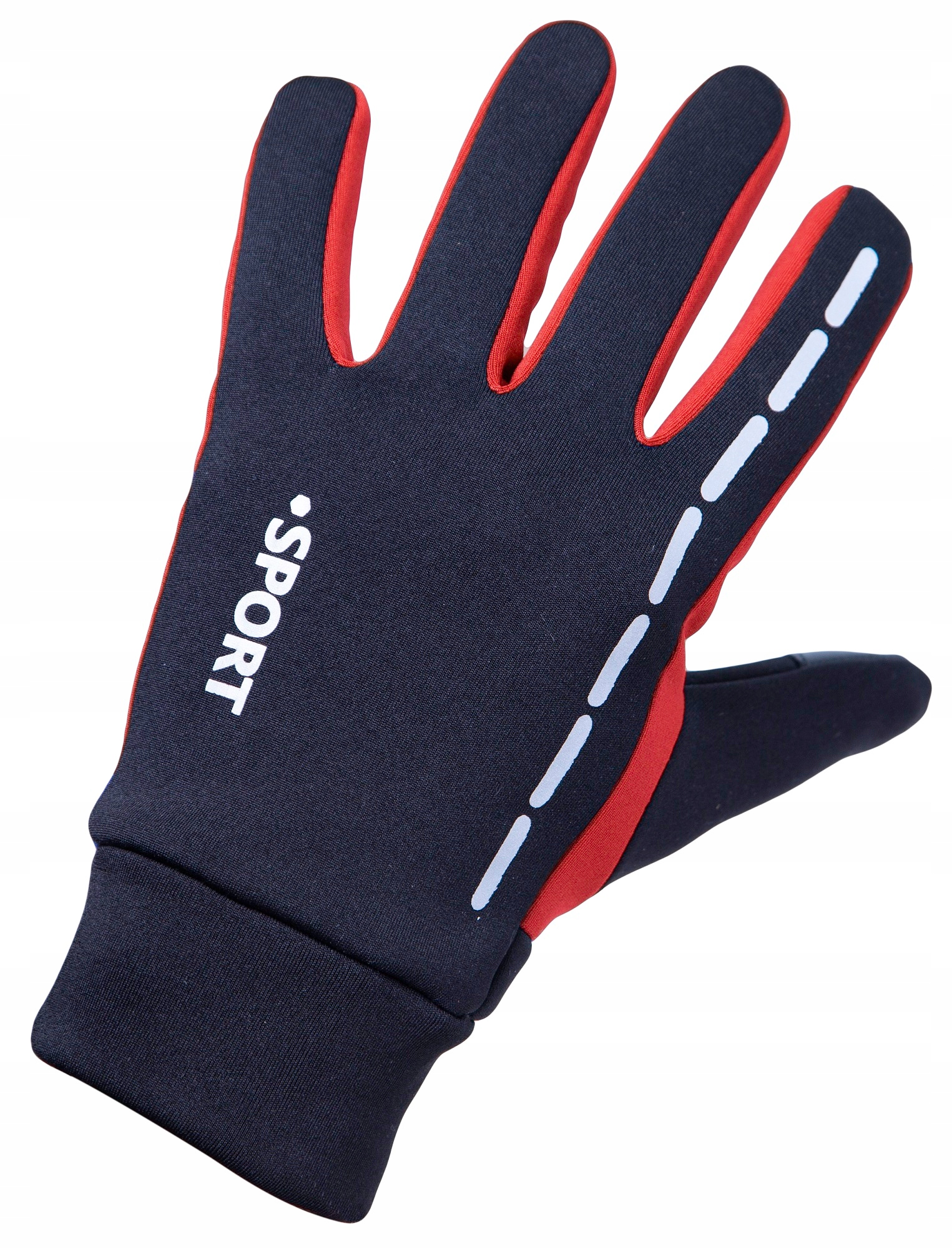 RĘKAWICZKI ZIMOWE DO BIEGANIA L MĘSKIE DAMSKIE ODBLASK DOTYKOWE OCIEPLANE Marka Ercole