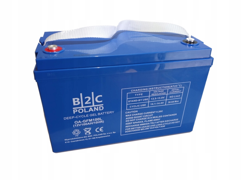 Акумулятор B2C Poland GEL100b2c