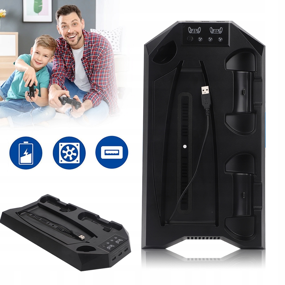 PS5 Kontroler Stacja Ładująca Stacja Ładująca Szybka Ładowarka Kontrolery