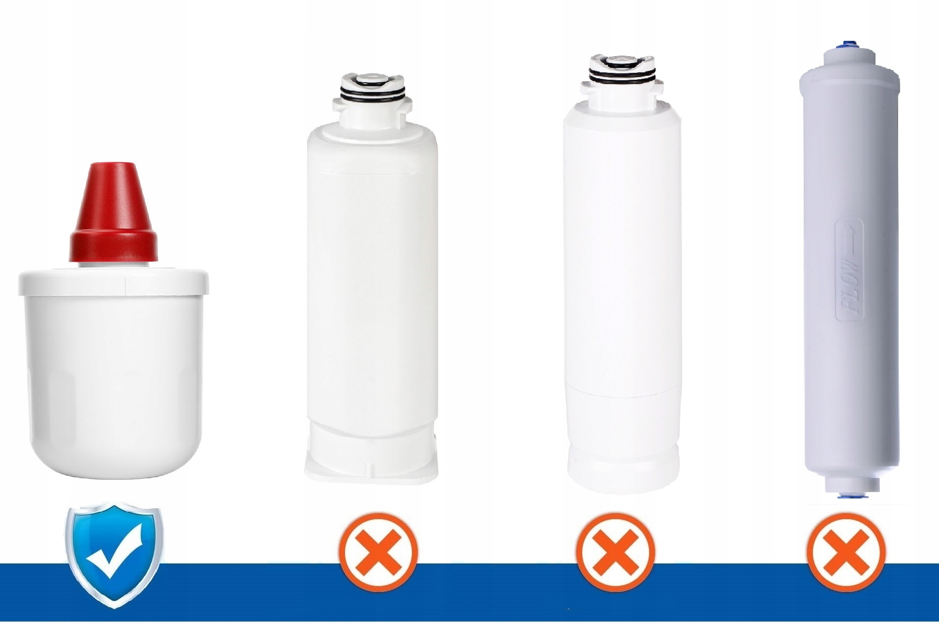 Filtr do Lodówki Samsung RSH5 Zamiennik Da2900003G Producent Aqualogis