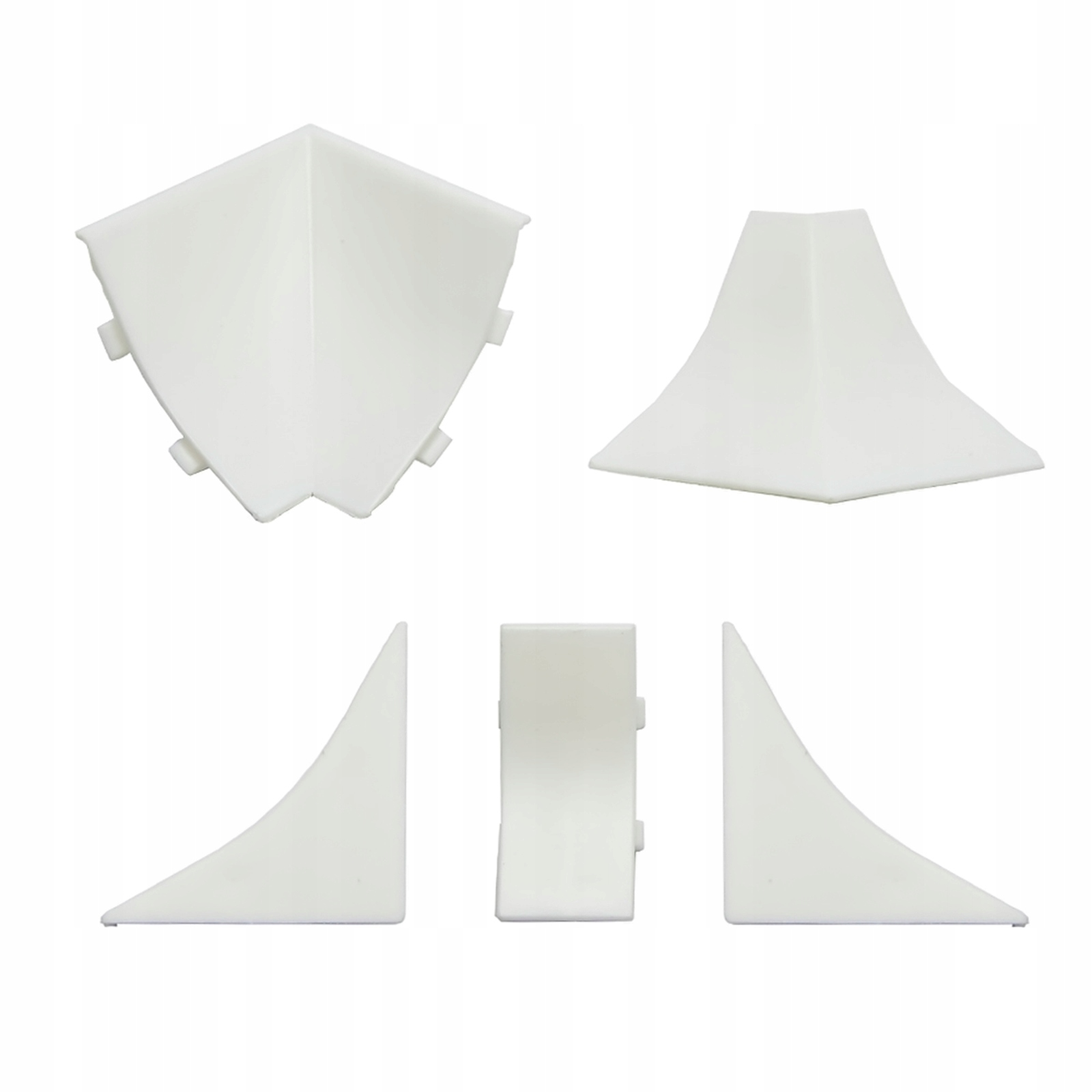 

Zakończenie Lewe Listwa 23 mm Biała