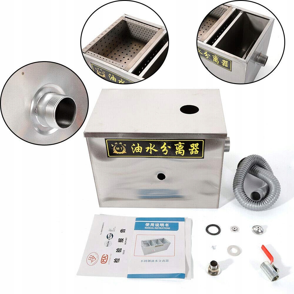 Separator tłuszczu ze ścieków stali nierdzewnej Linia wenwutuqun1