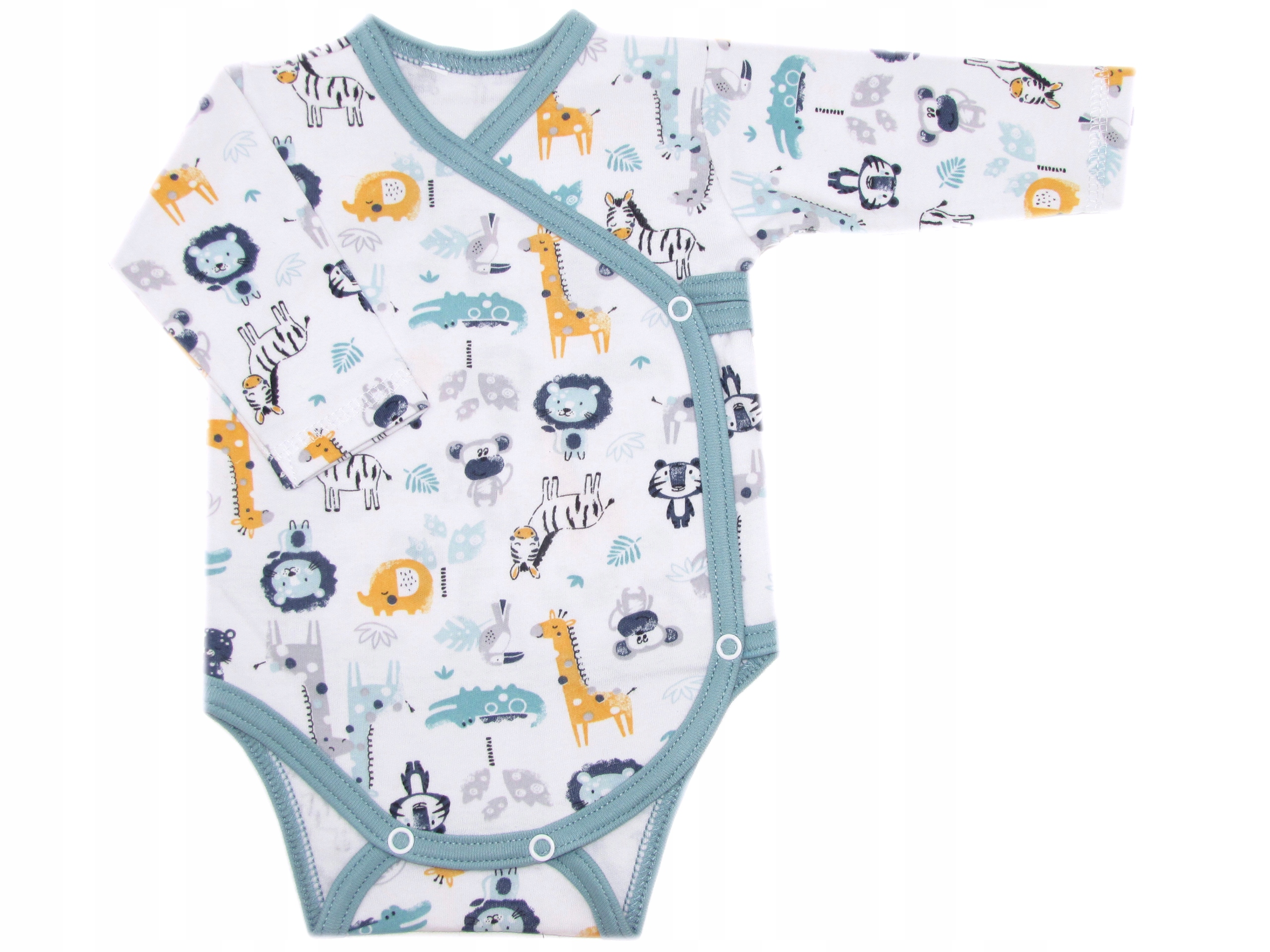 BODY KOPERTOWE Z DŁUGIM RĘKAWEM 68 LITTLE JUNGLE /58/ Kod producenta 700/58/68