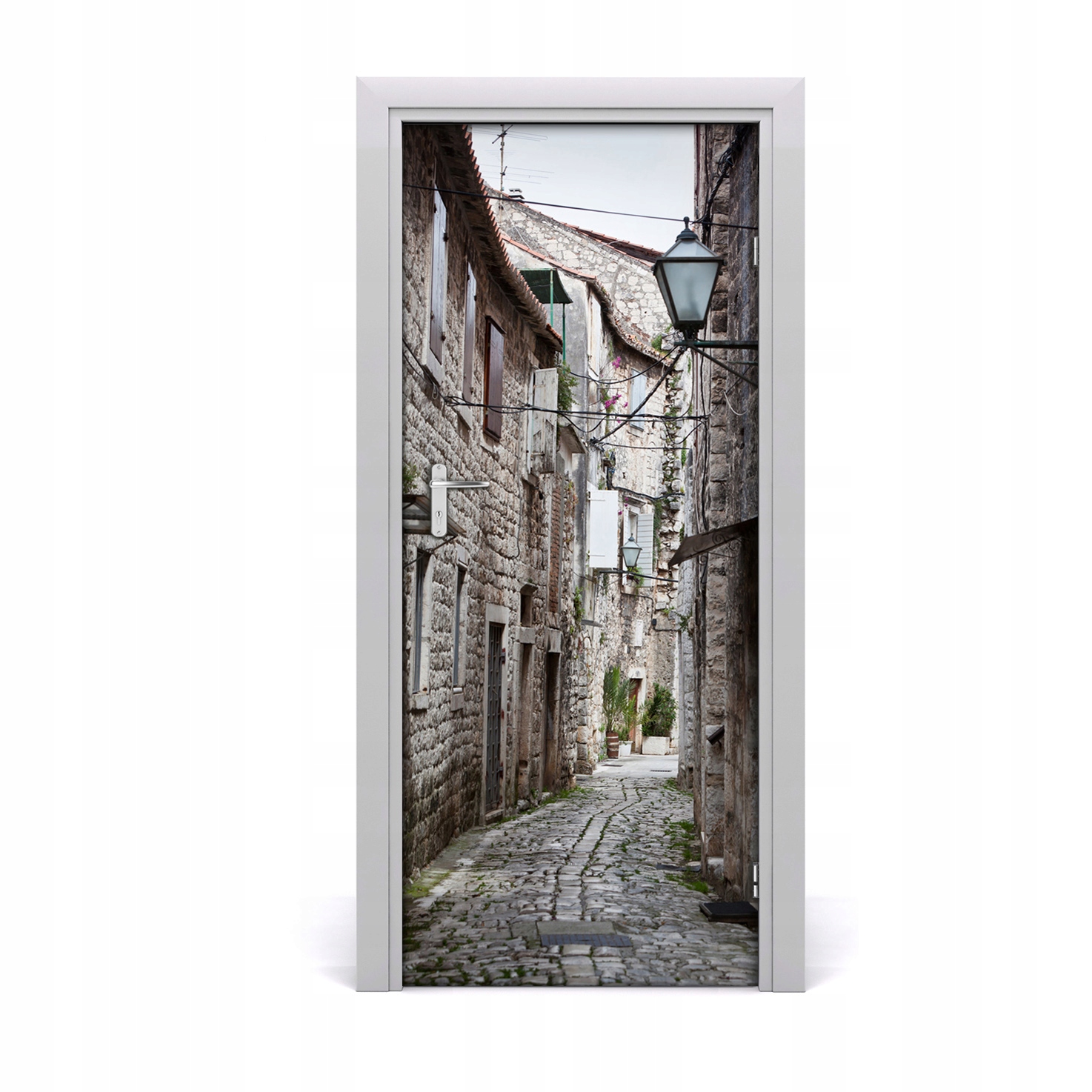 

Fototapeta samoprzylepna Drzwi Uliczka Chorwacja