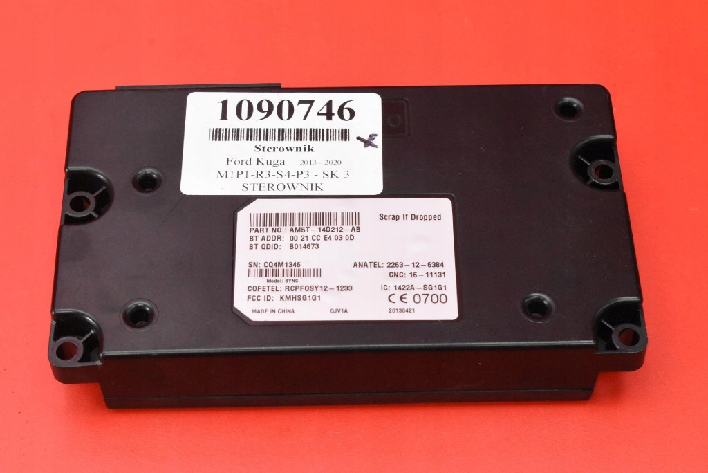 control unit module BLUETOOTH AM5T-14D212-AB FORD KUGA MK2 13-20