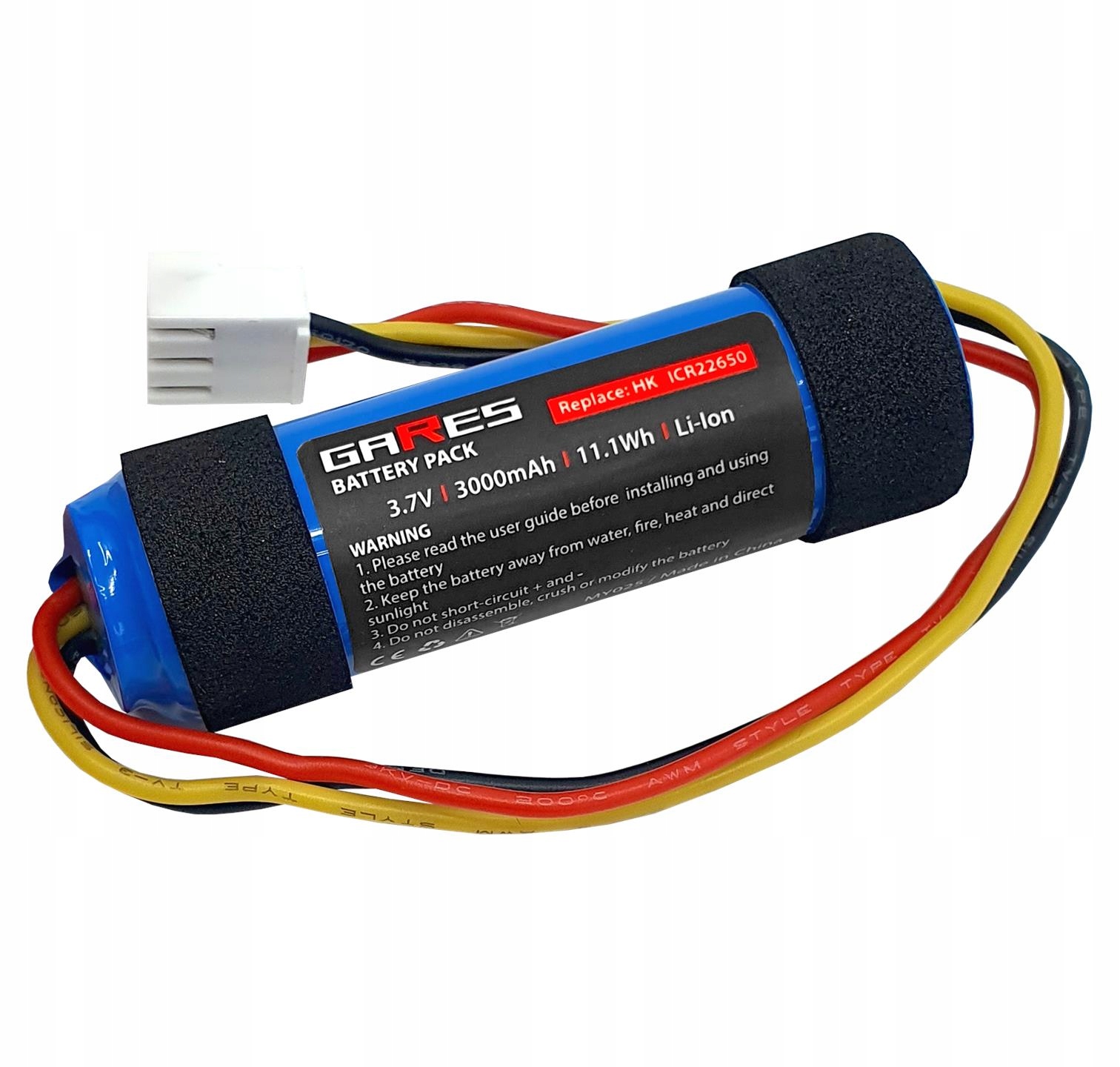 Akumulátor Baterie pro Harman Kardon ICR22650 Onyx studio 4 3,7V 3Ah