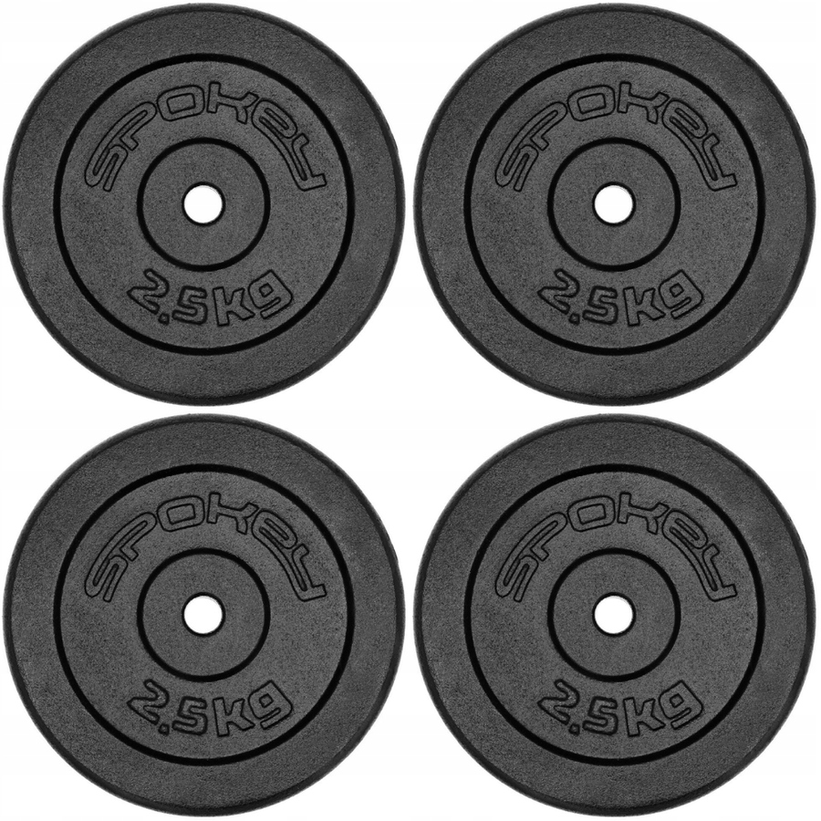 Talíř Závaží na Osa pro silový trénink, sada 4 x 2.5 kg