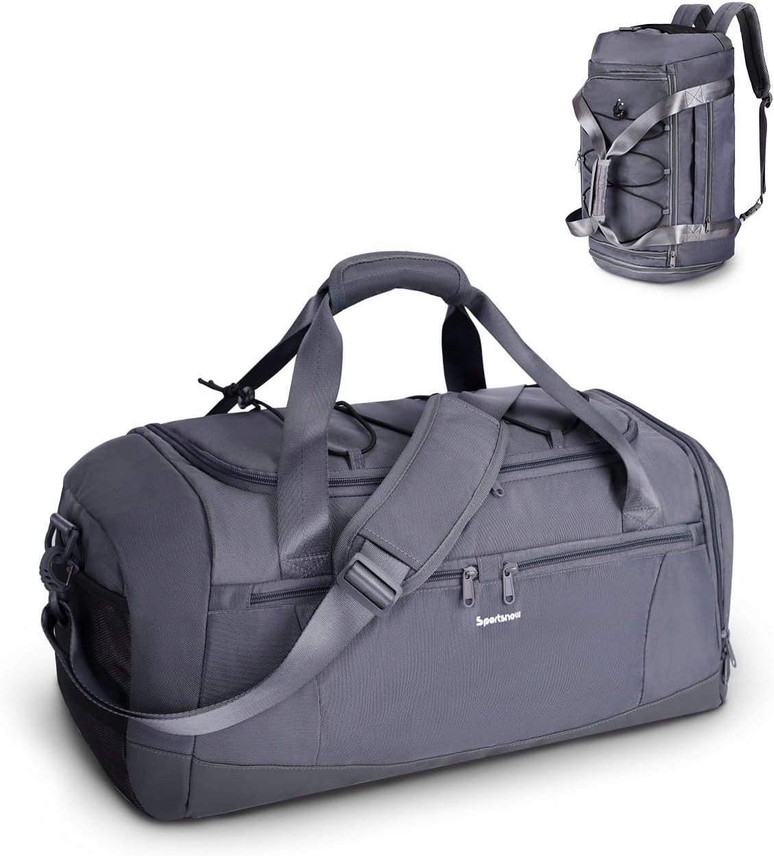 Torba Sportowa Podróżna Fitness Damska Męska Na Siłownie Trening Plecak 38L