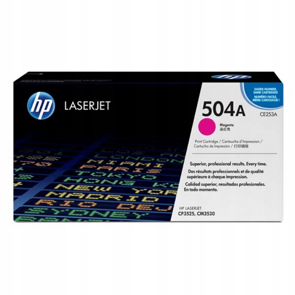 Toner Hp CE253A červená (purpurová)