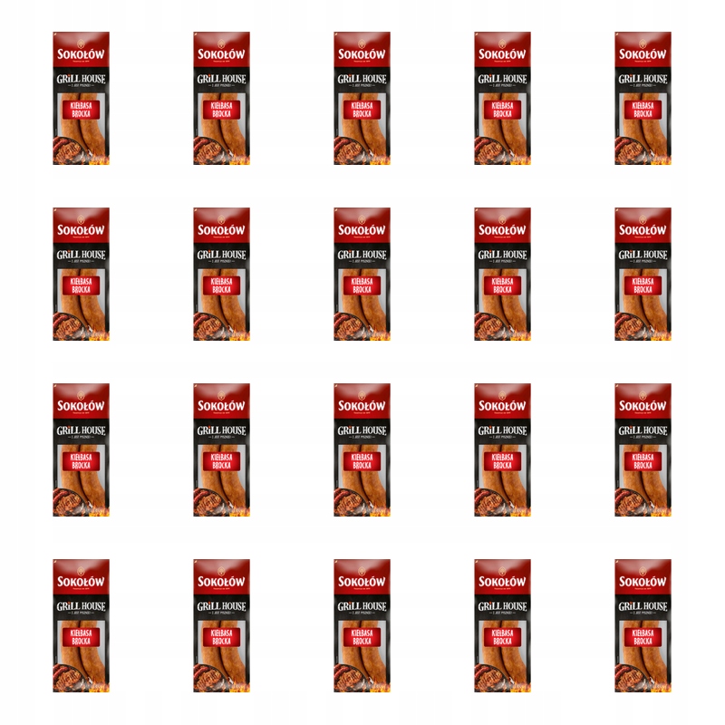 Brocká klobása 300 g Sokolů X20