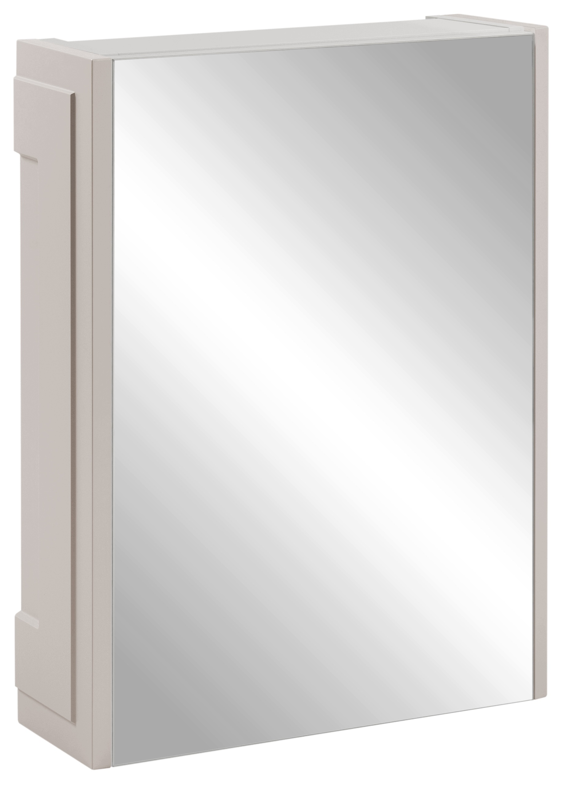 Zrcadlová skříňka Se Zrcadlem 40 Koupelnový boční panel Kašmír Rámeček Mdf
