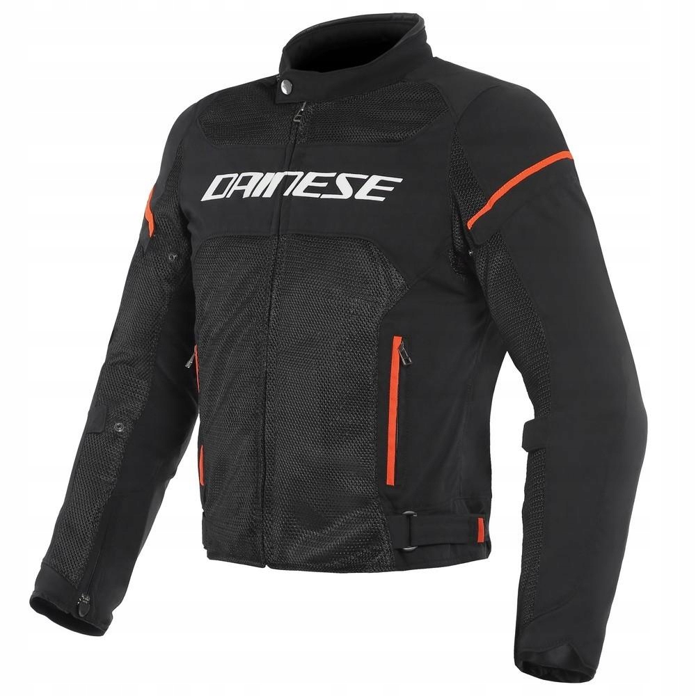 Motocyklová textilná bunda Dainese Air Frame D1 Tex čierna/biela/červená