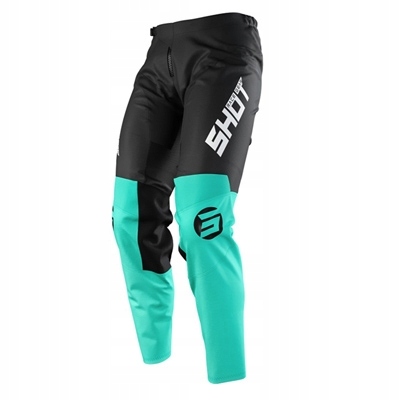 Shot Racing Výpredaj Nohavice Cross/enduro Pants Devo Storm Green Farba Zie