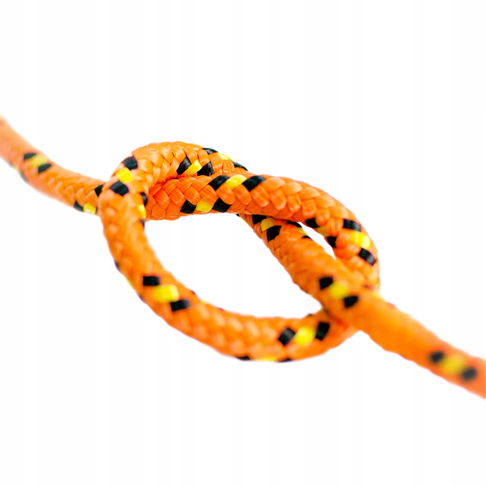 Lina Linka Żeglarska Polipropylenowa 18mm Pleciona POMARAŃCZ 1m Marka DQ-PP