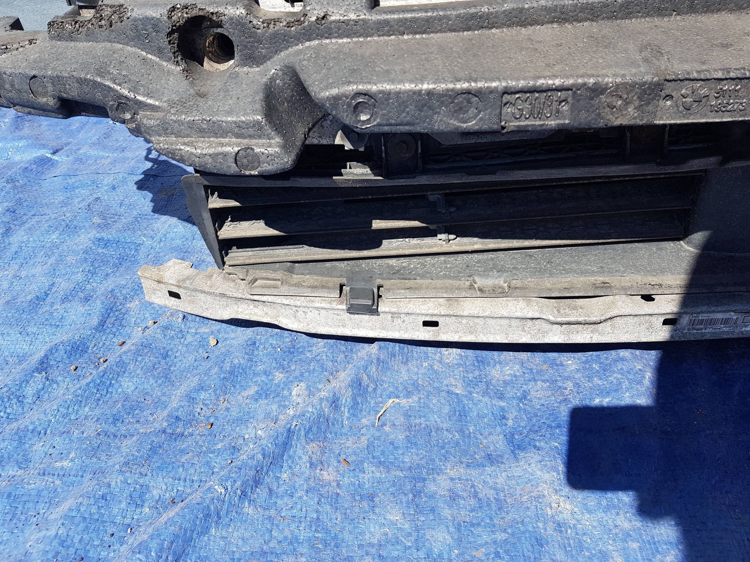 front body wall front BMW 5 G30 G31 G38 2.0d 2.0 d