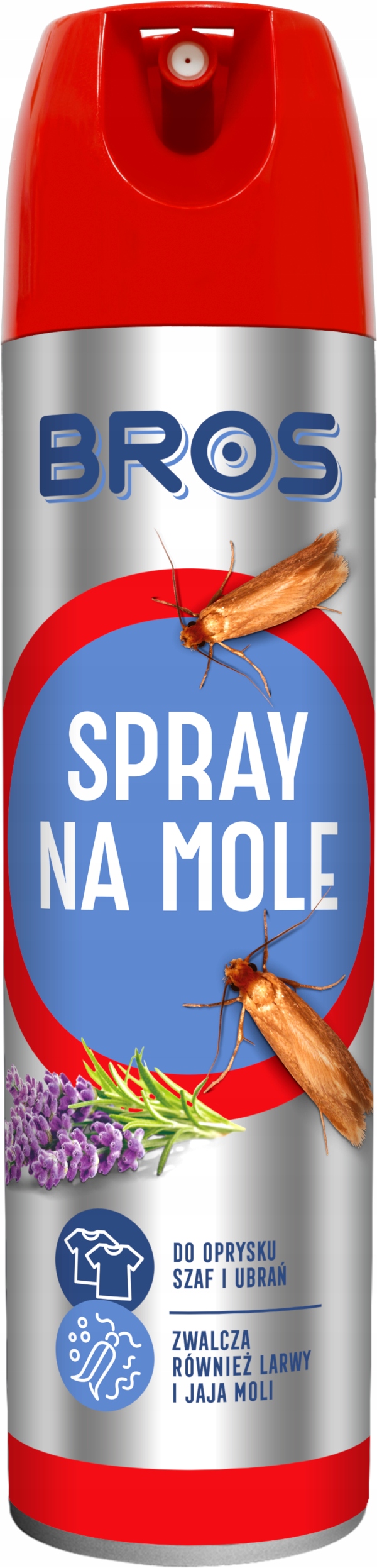 BROS SPRAY PLYN NA MOLE ODZIEŻOWE 150ml
