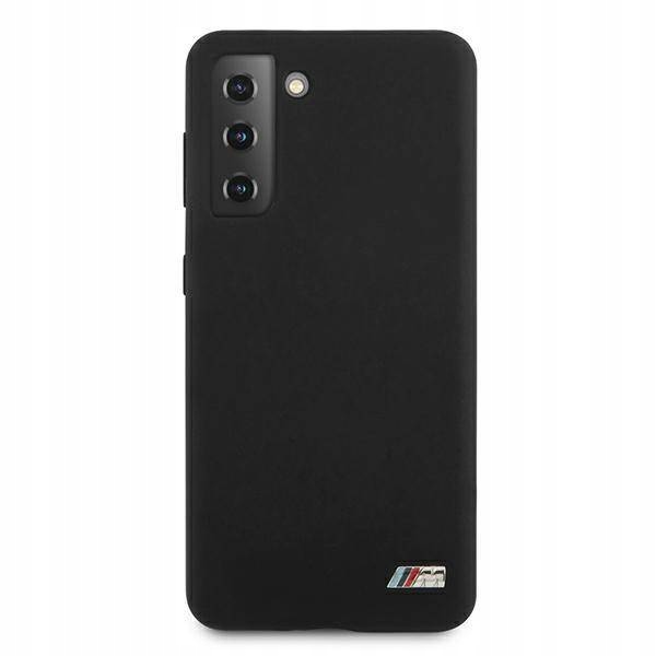 Etui Bmw Silicone M Collection na Samsung Galaxy S21+ czarne Bmw