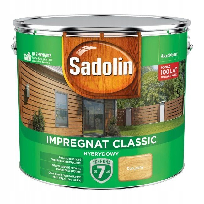 Sadolin Classic Impregnat 9L Dąb jasny