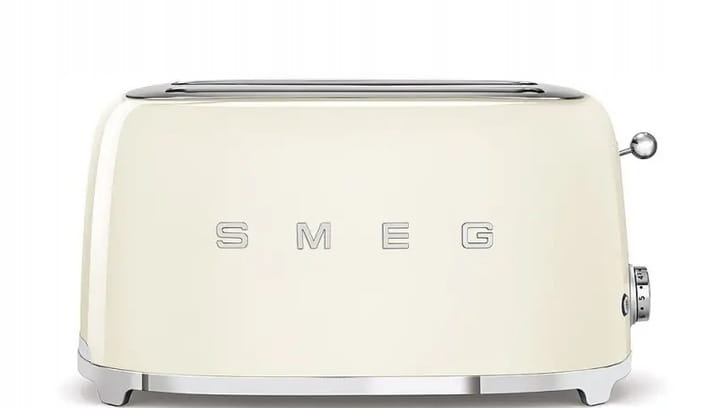 Hriankovač Smeg TSF02CREU 1500W Retro Krémový na 4 hrianky