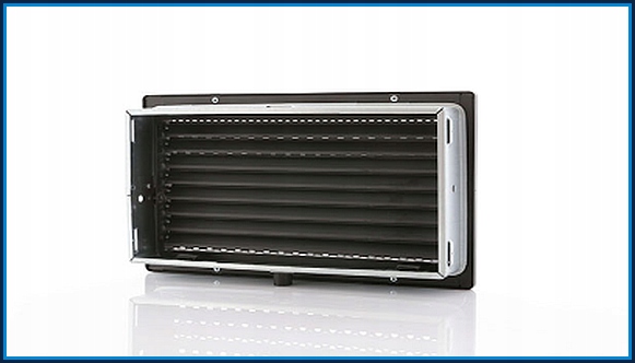 Kratka osłonowa Ventlab Trend 220x95 mm czarna Marka Darco