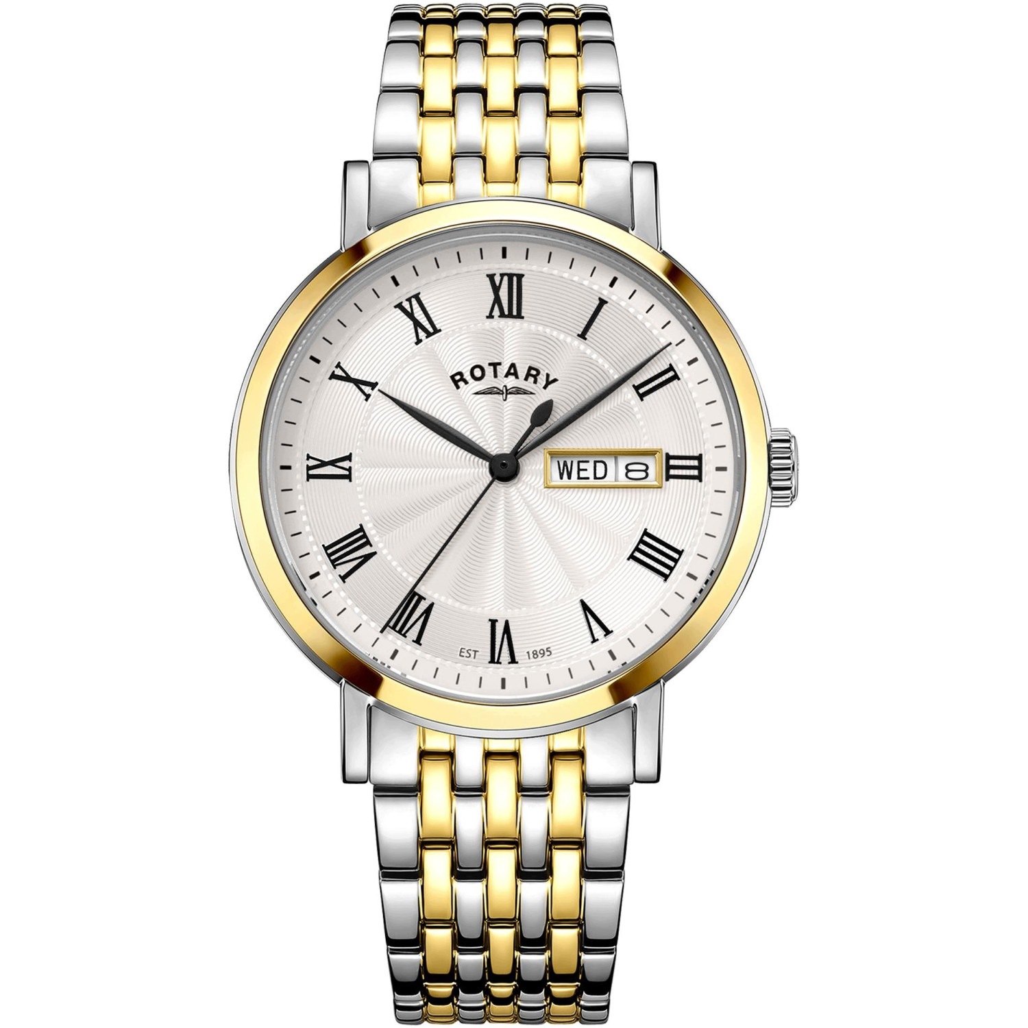 Zegarek Męski Rotary GB05421/01 srebrny