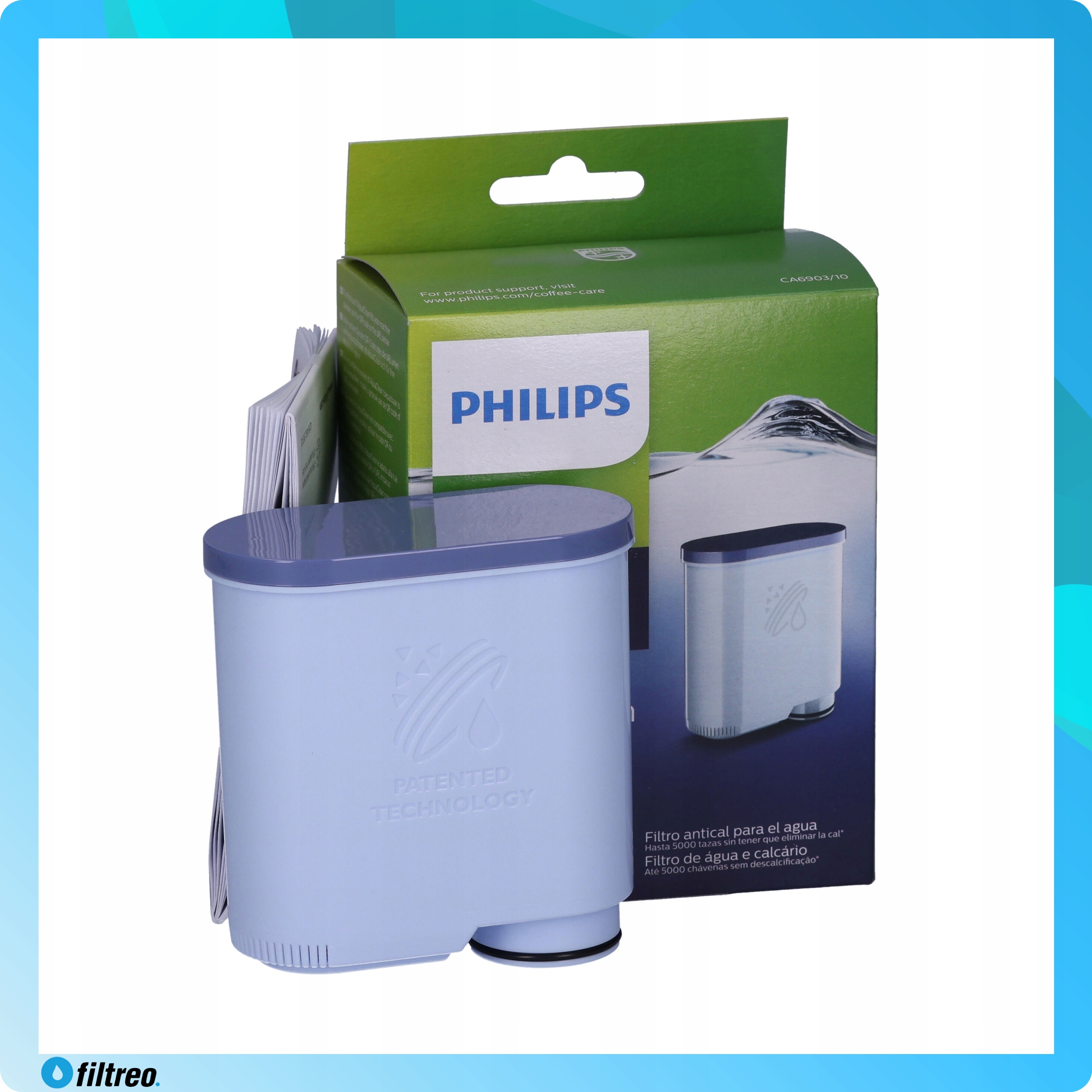 SAECO FILTR WODY DO EKSPRESÓW PHILIPS 5300 5400 Pełna Ochrona i Wydajność Marka Philips