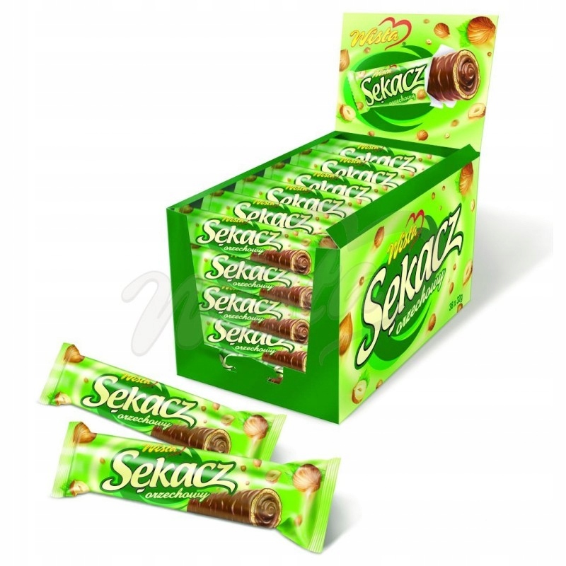 Levně Wisła Sukovník ořechový v čokoládě 38 x 32 g, legendární příchuť Pl